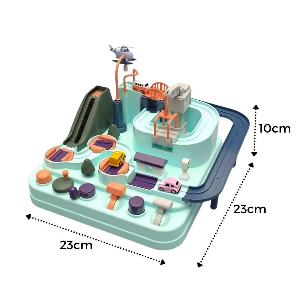 Raxiva - Mechanical Track Toy for Kids