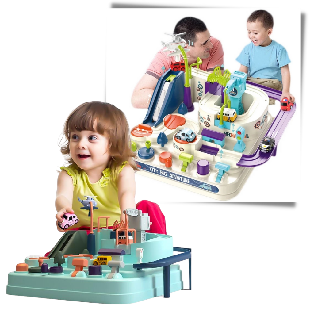 Raxiva - Mechanical Track Toy for Kids