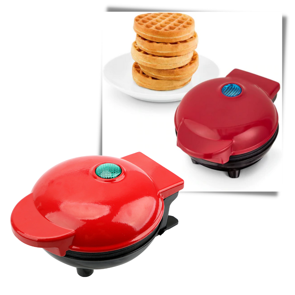 Raxiva - Mini Waffle Maker