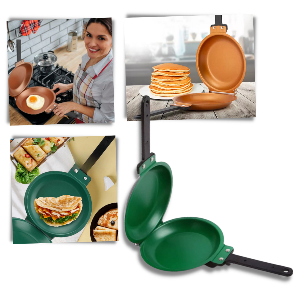 Raxiva - Non-stick Double Sided Pan