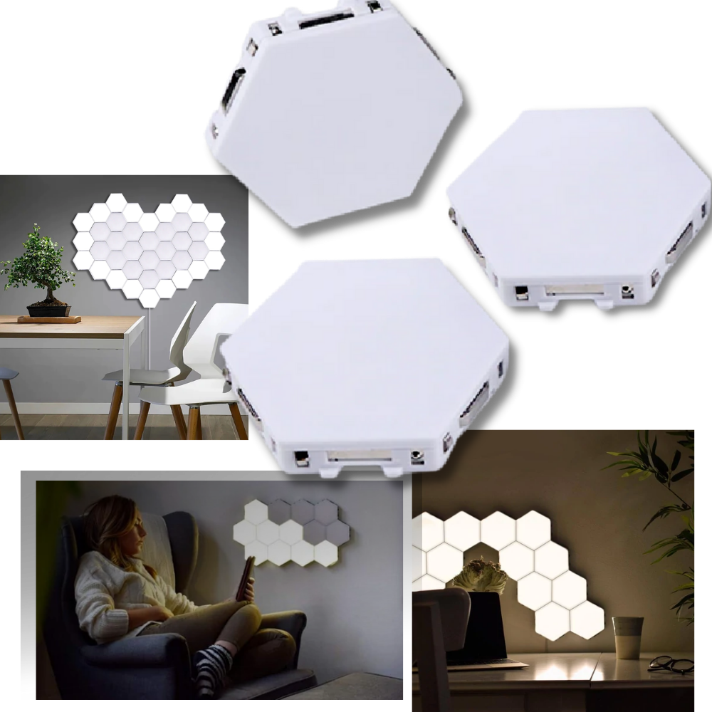 Raxiva - Pack of 3 Modular Touch Lights