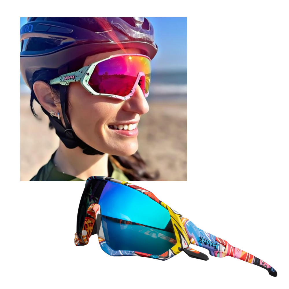 Raxiva - Polarized Cycling Sunglasses