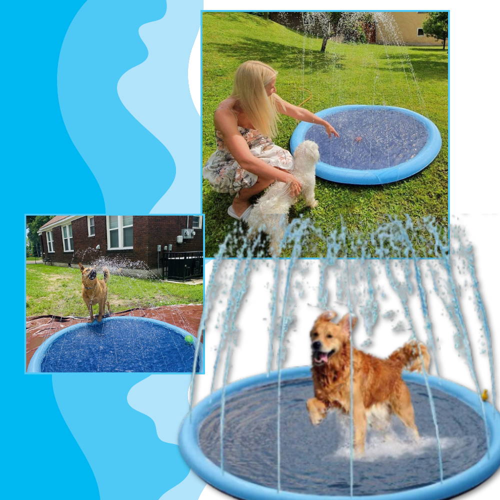 Raxiva - Portable Dog Splash Pad