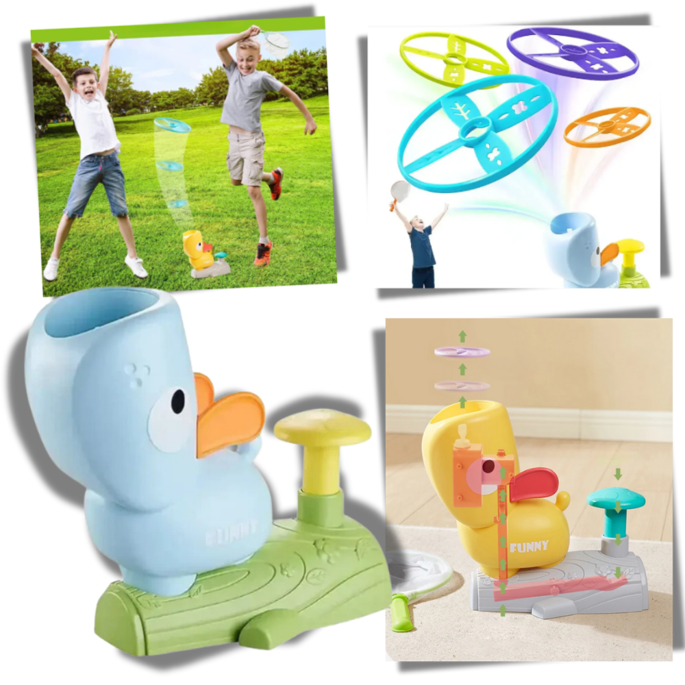 Raxiva - Portable Easy Lunch Flying Disk Toy