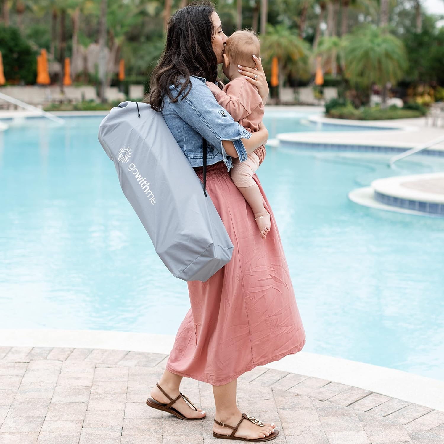 Raxiva - Portable High Chair Indoor Outdoor