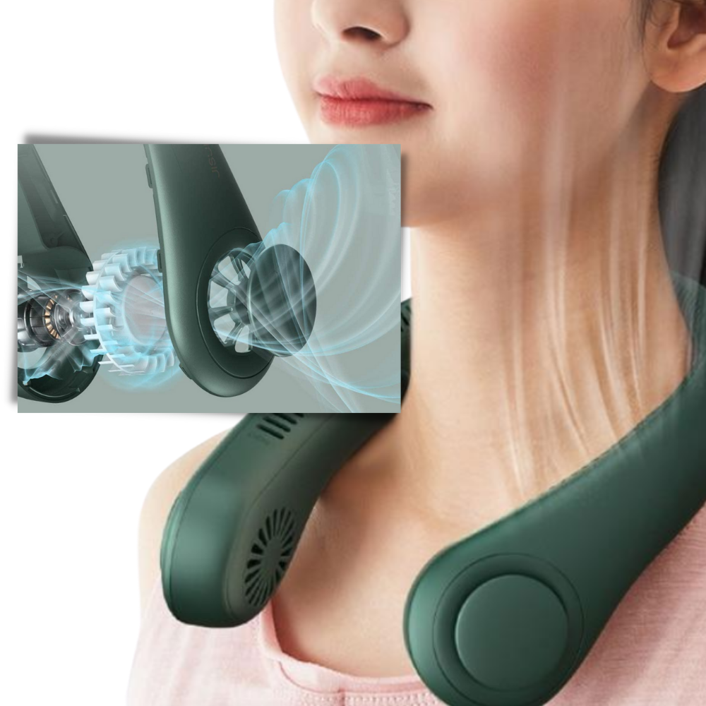 Raxiva - Portable Mini Rechargeable Neck Fan