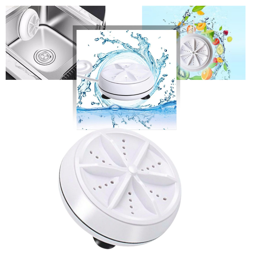 Raxiva - Portable ultrasonic dishwasher & laundry machine