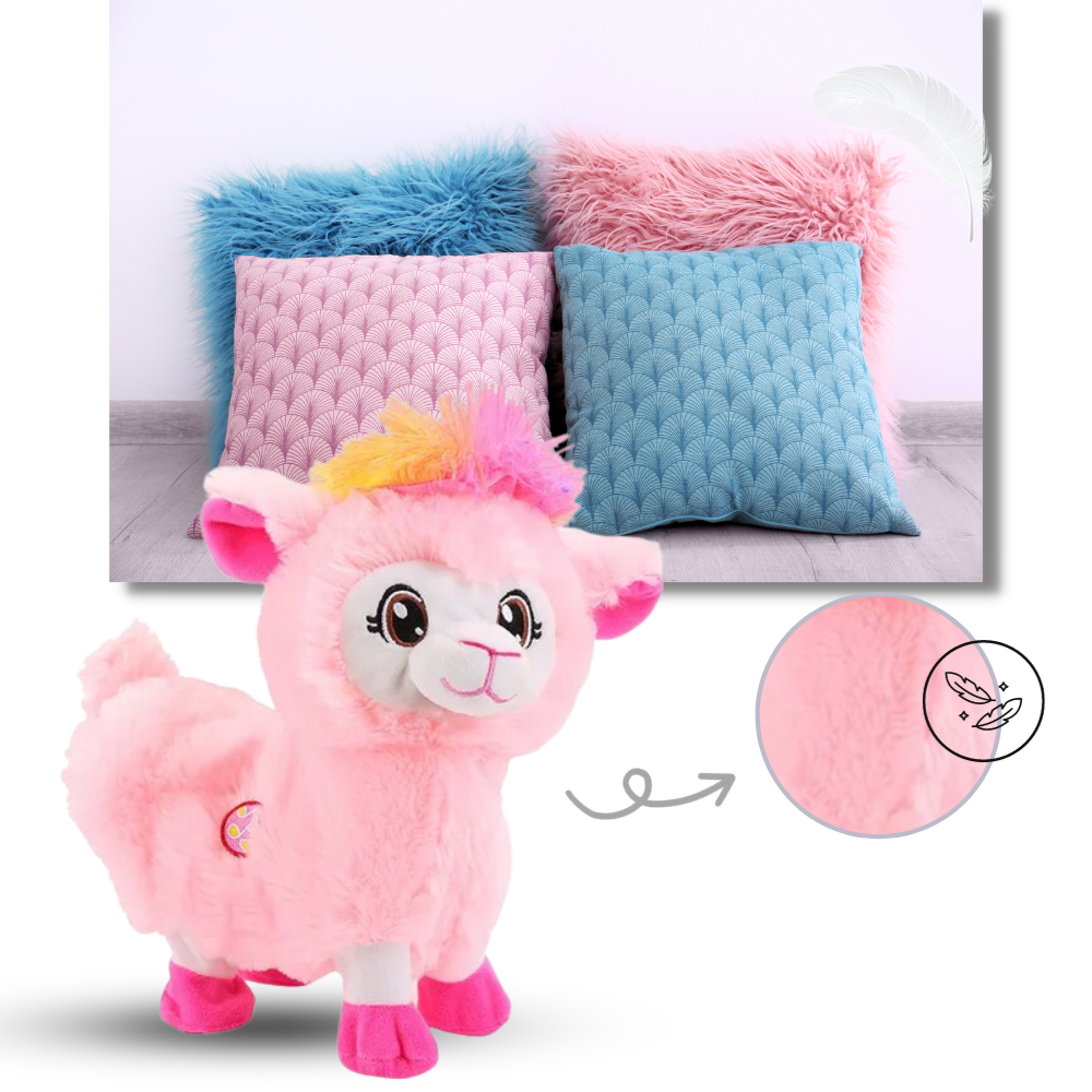 Raxiva - Rainbow Dancing Llama Musical Shakin Toy