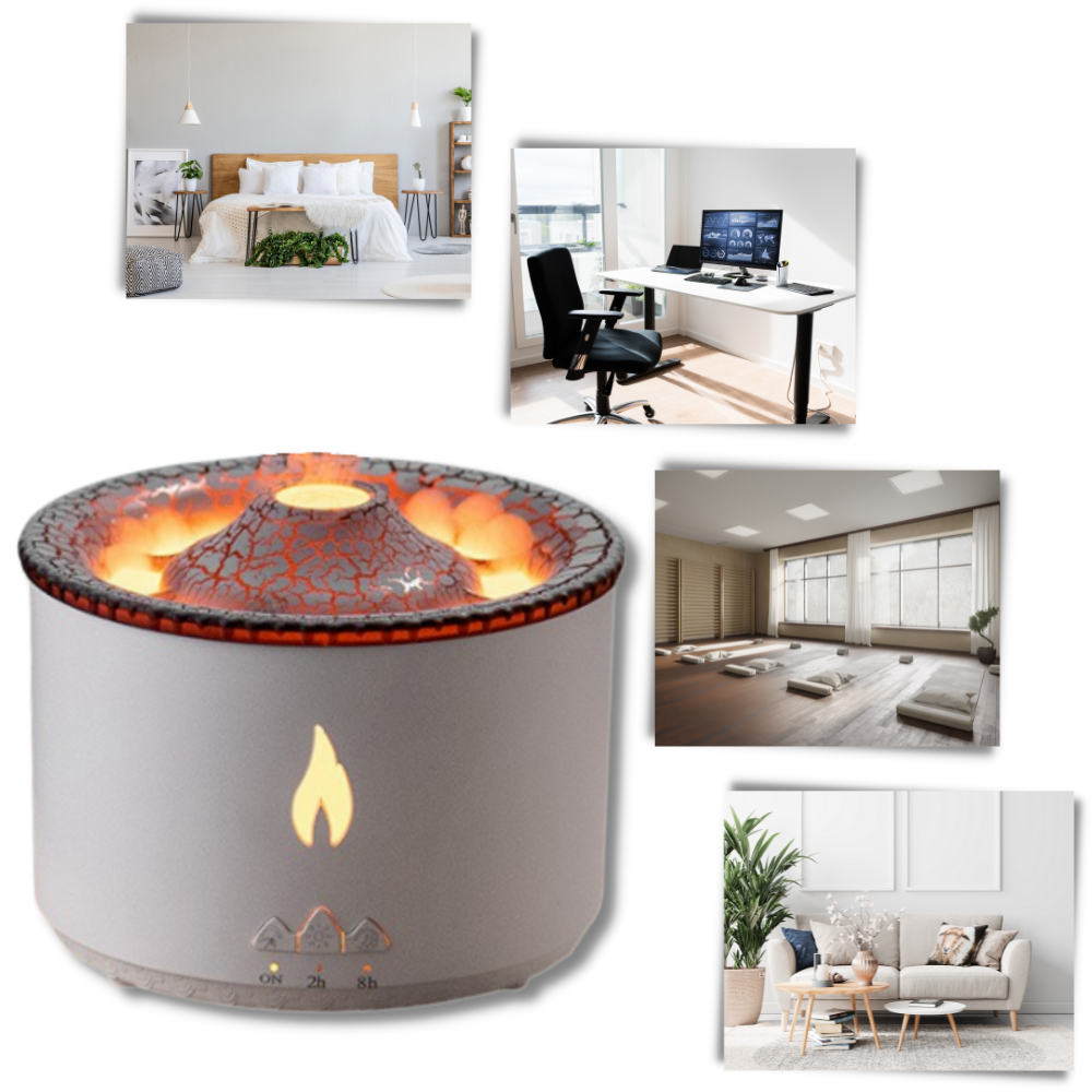 Raxiva - Relaxing volcano humidifier