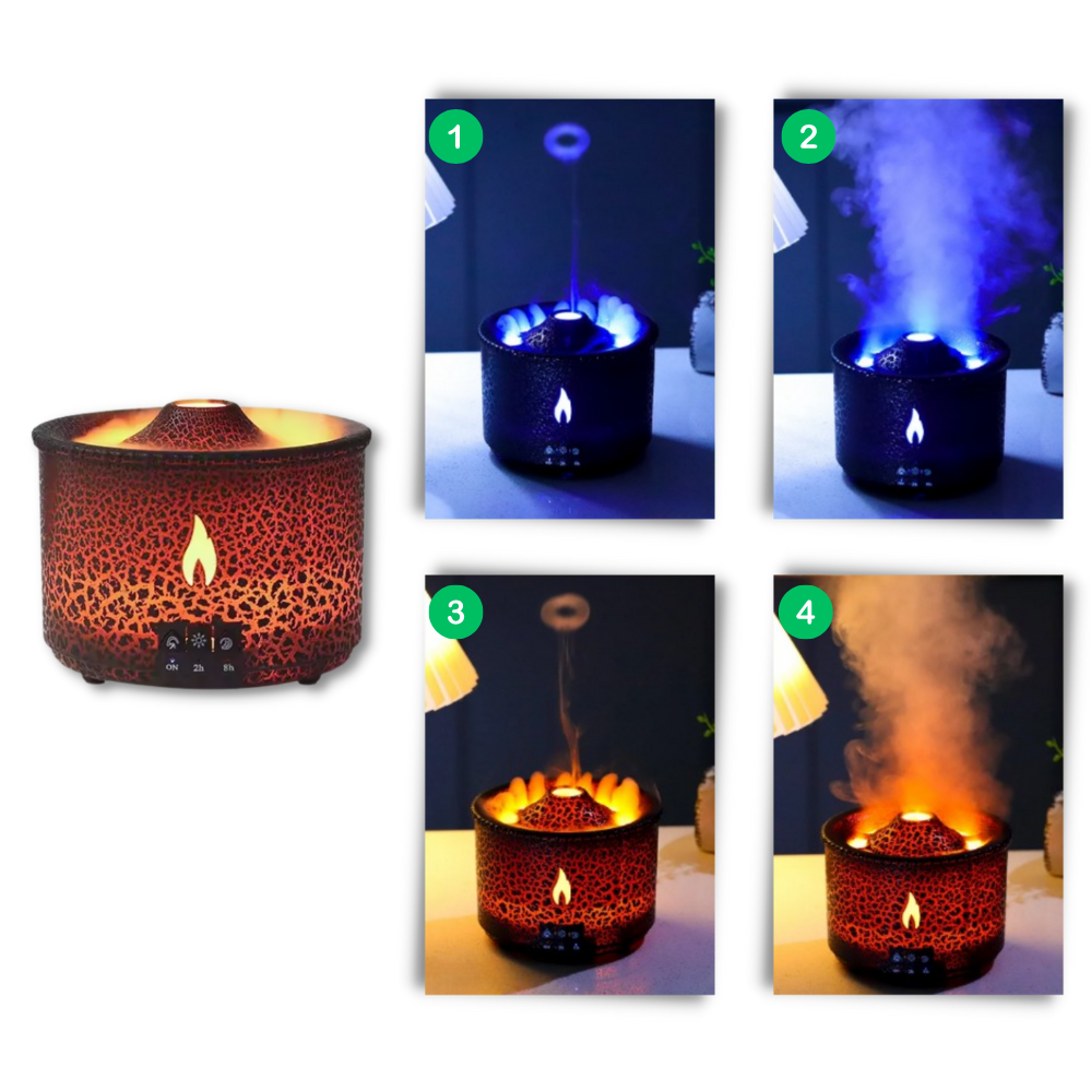 Raxiva - Relaxing volcano humidifier