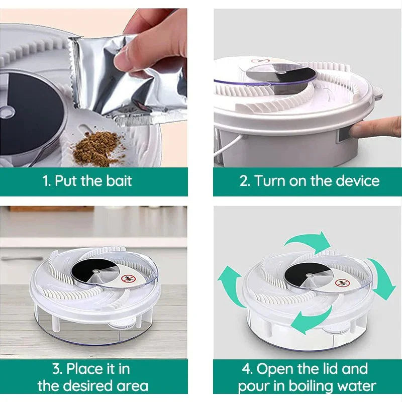 Raxiva - The Worlds Best USB Silent Fly Trap