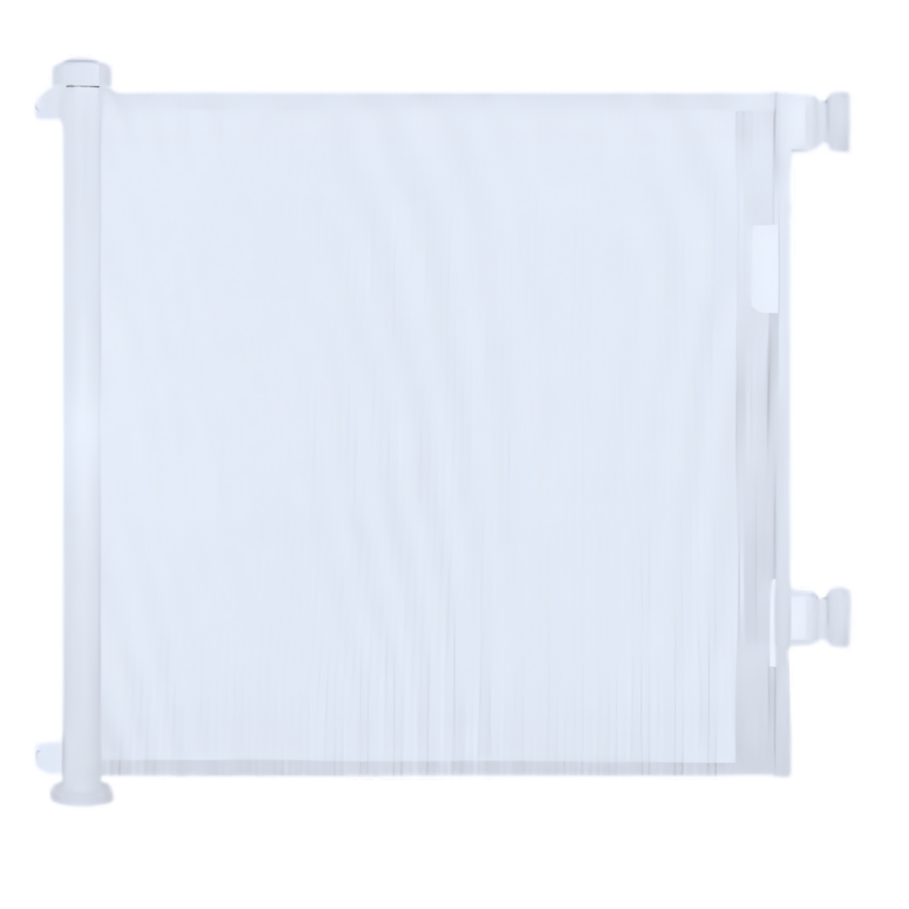 Retractable Sturdy Mesh Pet & Baby Gate-Raxiva-White-86 x 140 cm/ 33.8 x 55.1 inches.-SKU38841708277399613TOY7491681386557, Retractable Sturdy Mesh Pet & Baby Gate, , Raxiva, TOY,