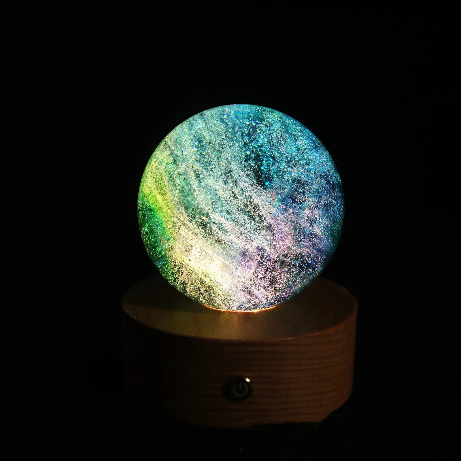 Raxiva-lampe boule 7 chakras led