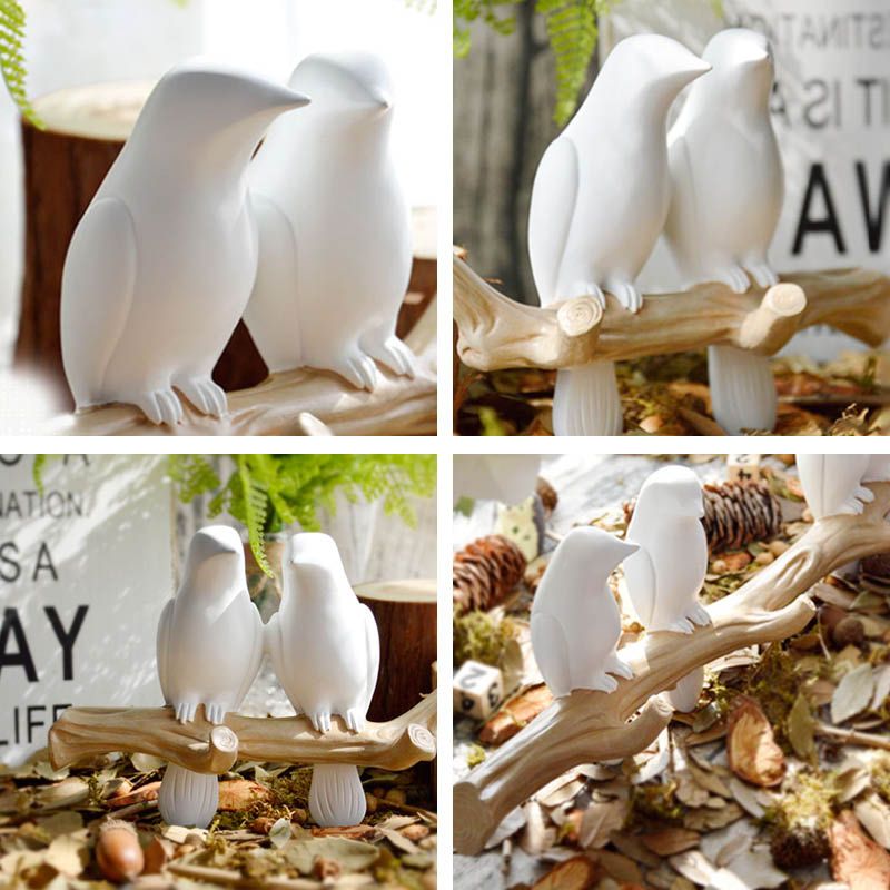 Raxiva singing birds wall hanger decoration