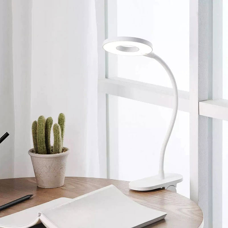 Raxiva wireless desk lamp with clip