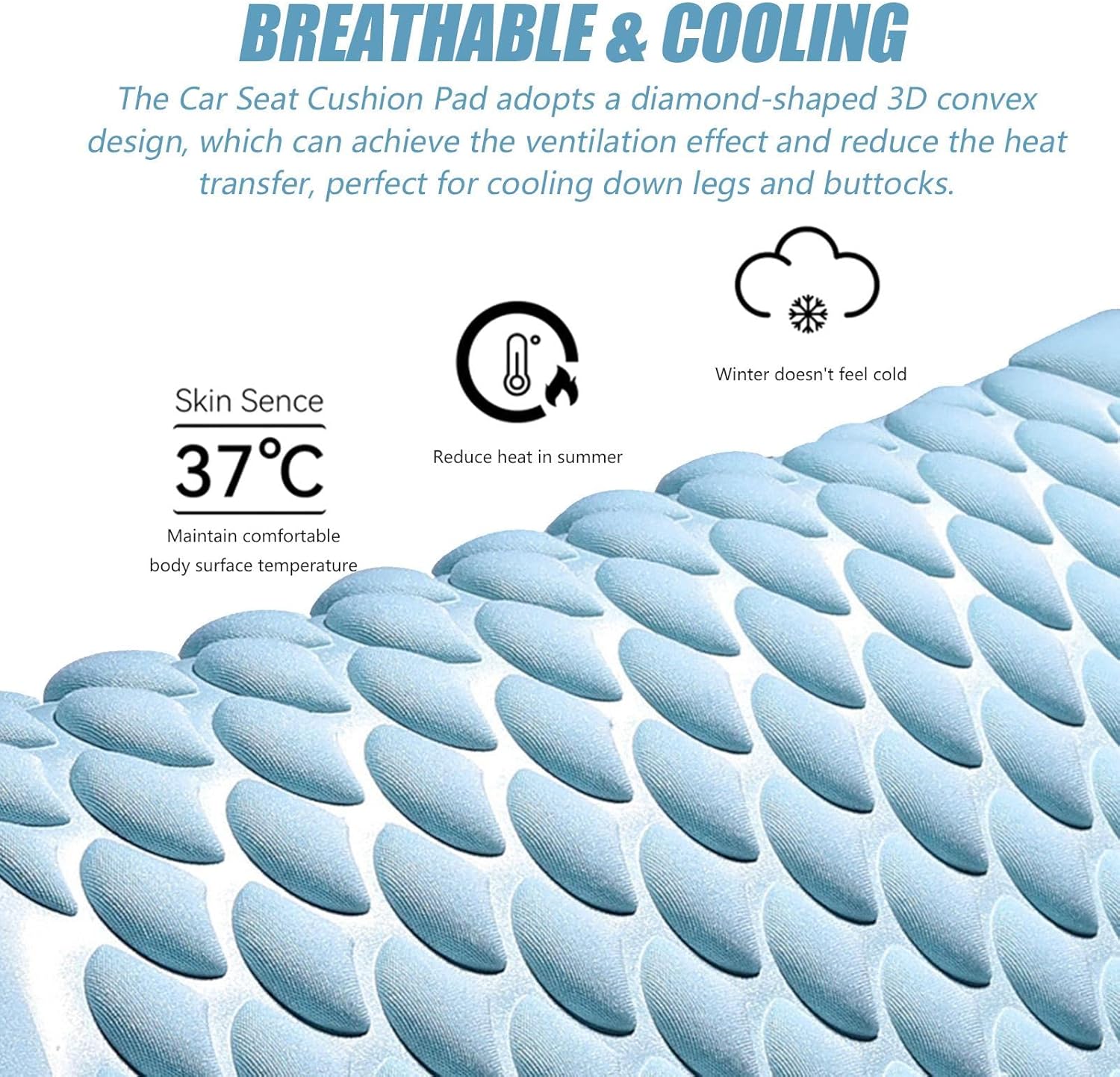 Raxiva-cooling gel cushion for car seats