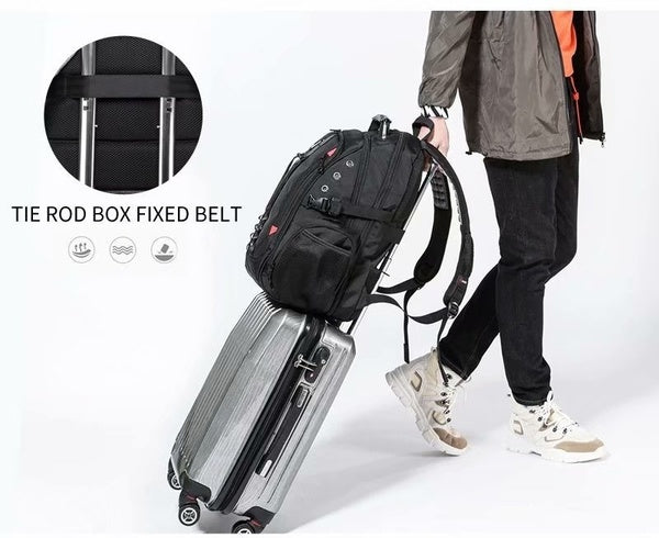 Raxiva-anti theft spacious travel backpack