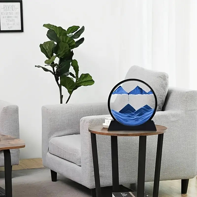 Raxiva-mirage temporel sablier 3d paysage en mouvement