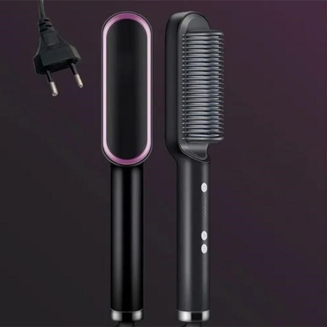 Raxiva-crown and glory hair straightening brush