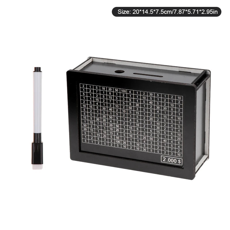 Raxiva-wooden piggy bank for adults with counter