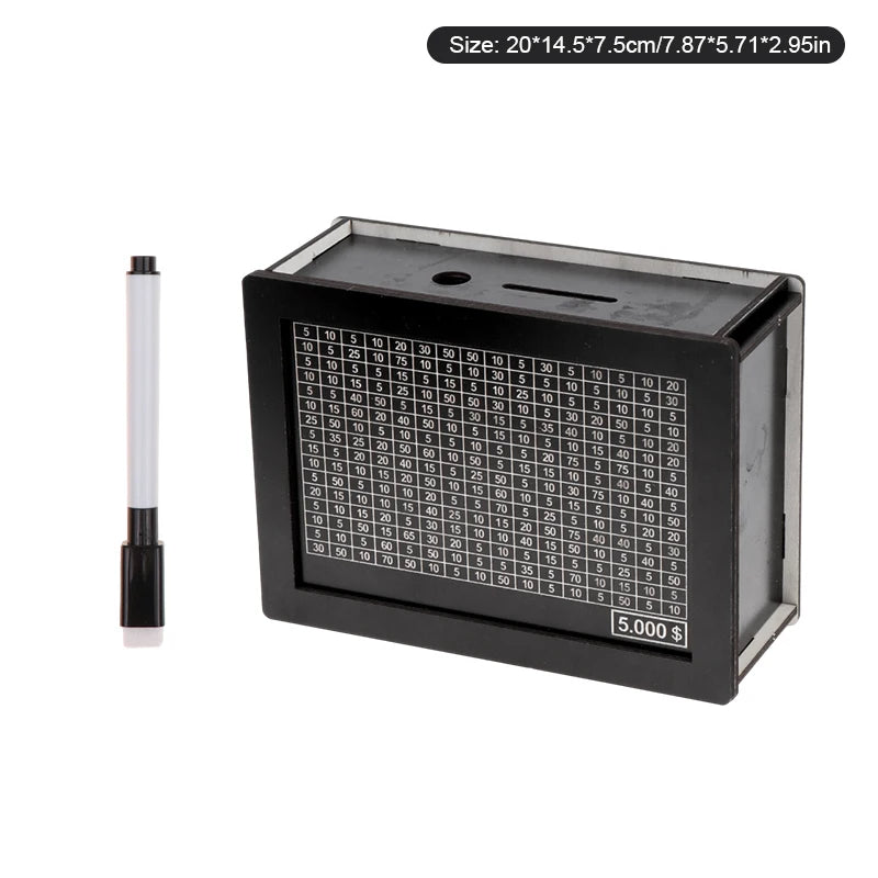 Raxiva-wooden piggy bank for adults with counter