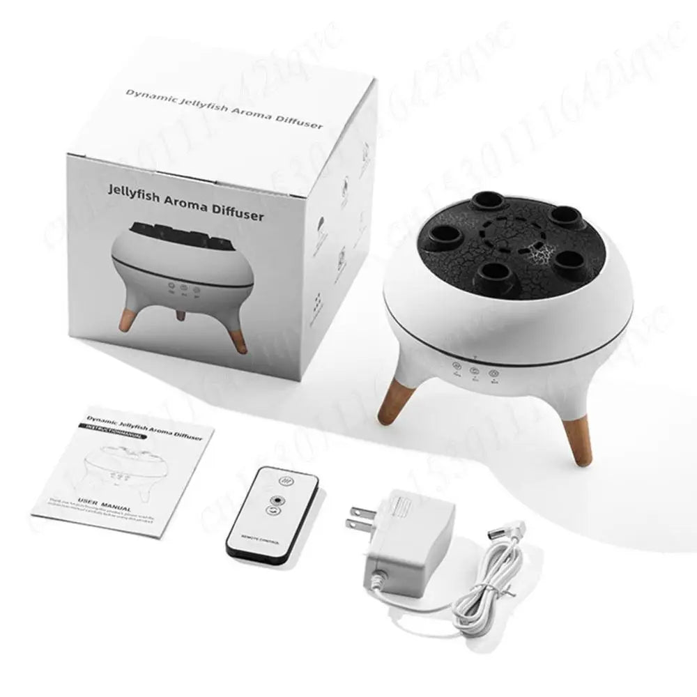 Raxiva-dynamic jellyfish humidifier and essential oil diffuser