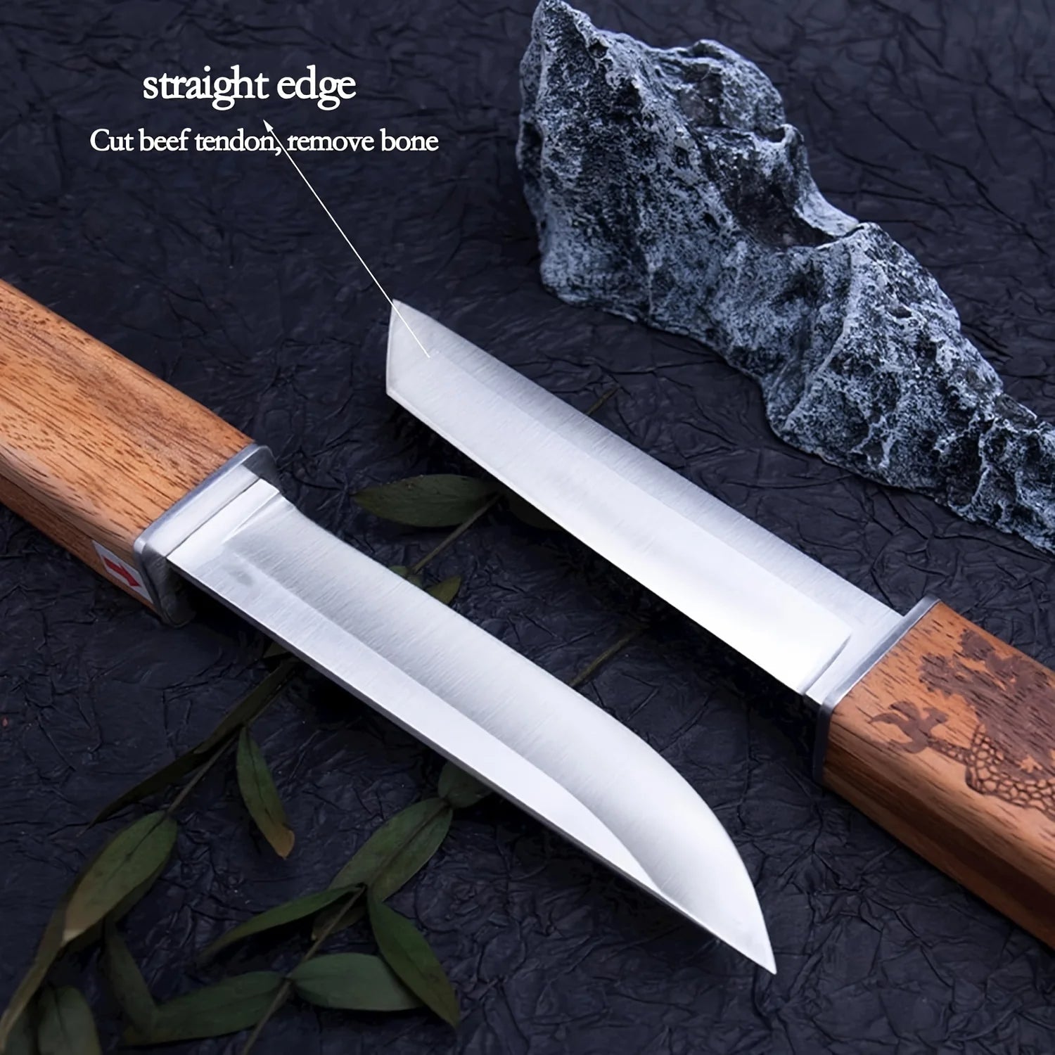 Raxiva-dual blade steak knife set