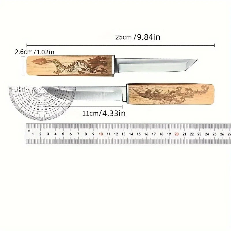 Raxiva-dual blade steak knife set