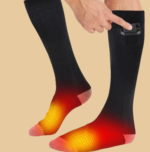 Raxiva-2 pairs unisex heated socks