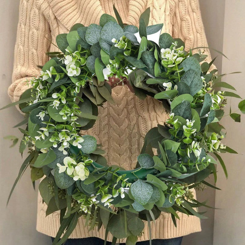 Raxiva-30cm elegant eucalyptus wreath