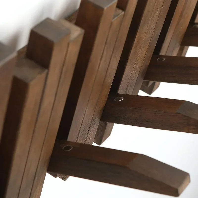 Raxiva-natural wood wall mounted coat hook rack flip down holder