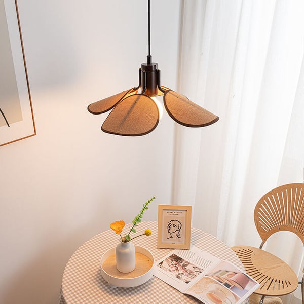 Raxiva-suspension tissu artisanal retro chic interieur