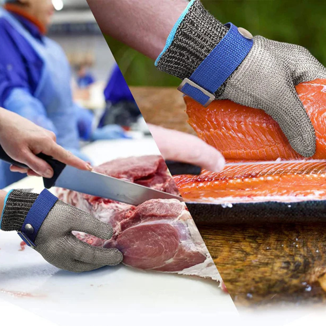 Raxiva-gant metallique protection main