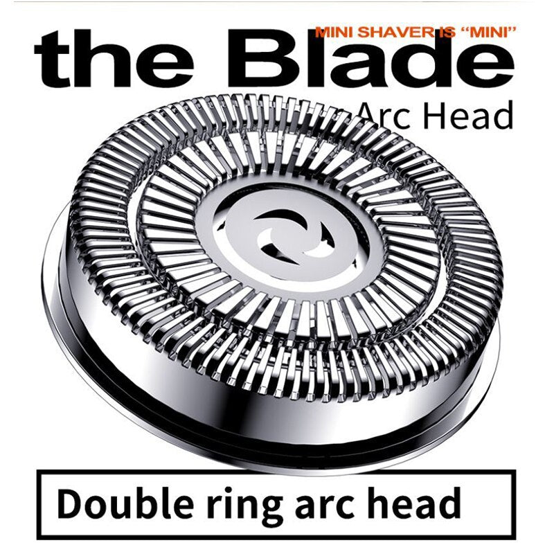 Raxiva-mini magnetic electric shaver for men