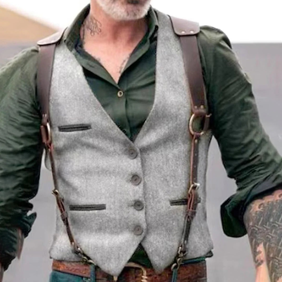 Raxiva-mens waistcoat