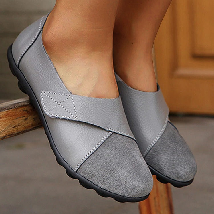 Raxiva-premium orthopedic shoes genuine comfortable leather loafers