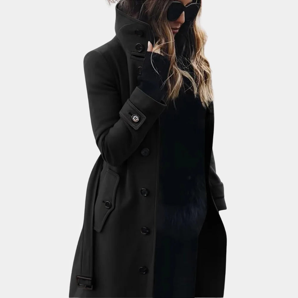Raxiva-trench coat for women