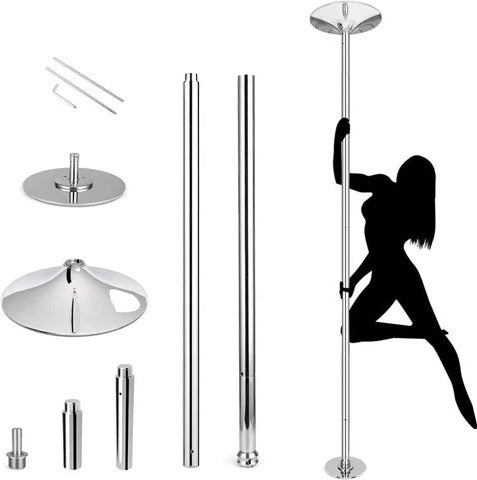 Raxiva-portable home fitness spinning dance pole 45 mm