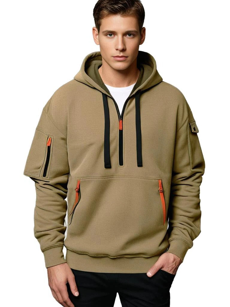 Raxiva-mens hoodie comfort style