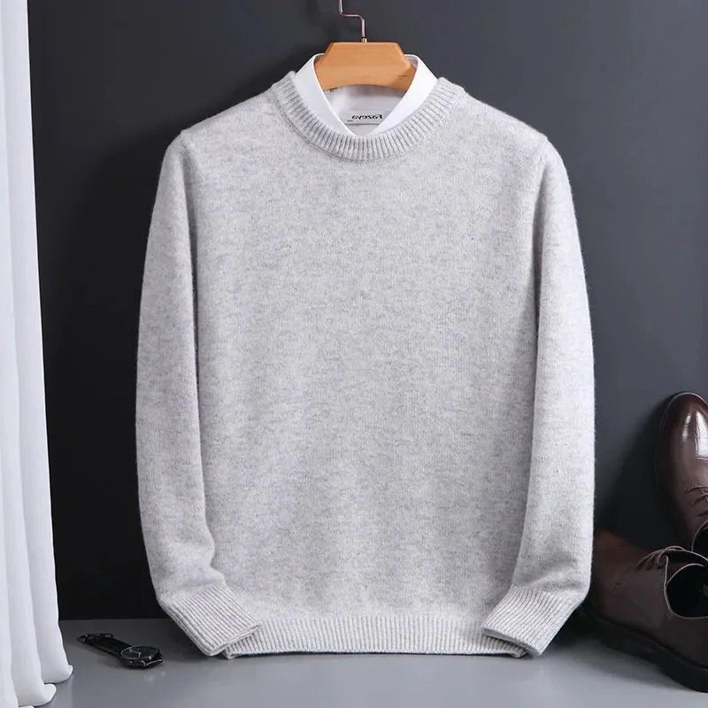 Raxiva-exclusive mens cashmere sweater