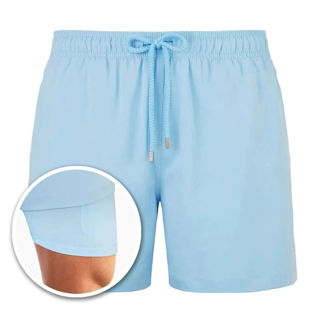 Raxiva-stylish swim shorts for men