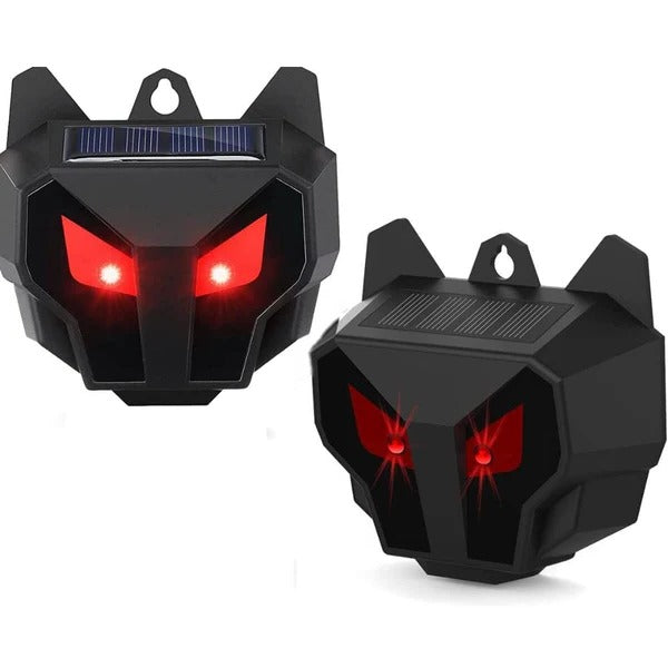 Raxiva-solar powered outdoor nighttime animal repeller 2pcs