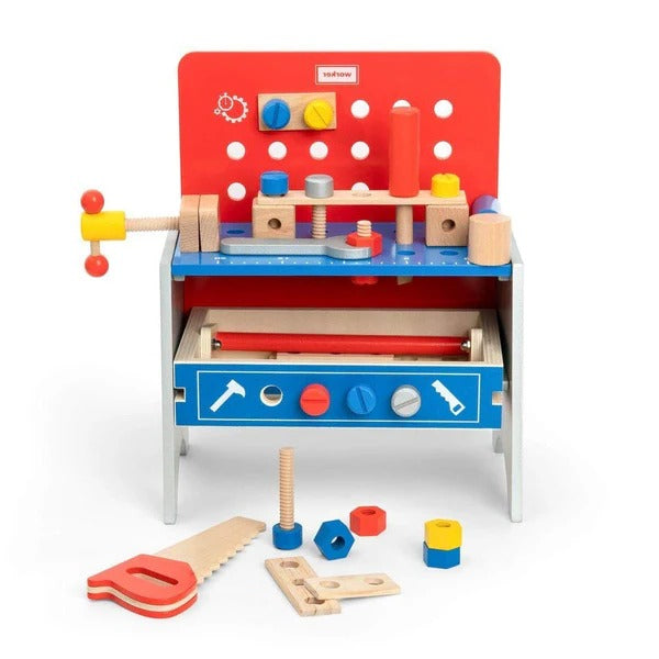 Raxiva-exclusive kids pretend play realistic tool bench toy