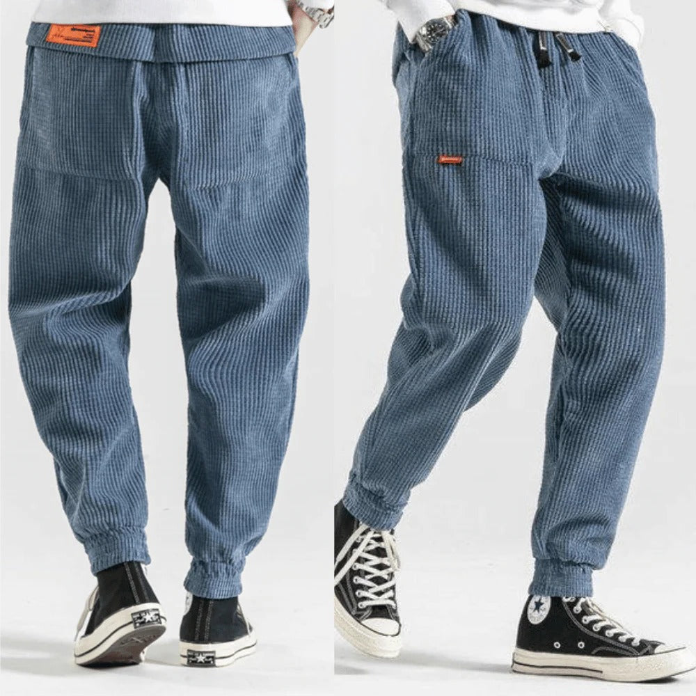Raxiva-corduroy pants 1