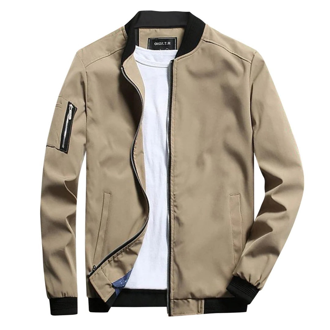 Raxiva-stylish short summer jacket men