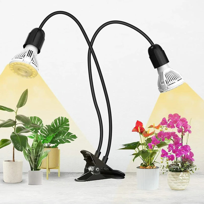 Raxiva-full spectrum gooseneck led indoor plant grow lamp lights