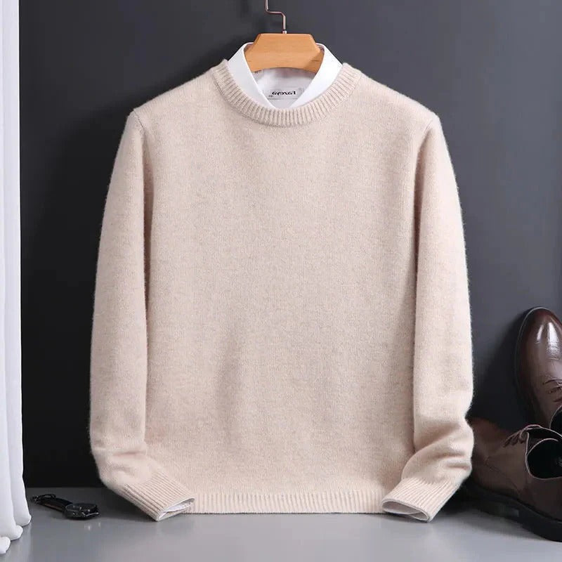 Raxiva-exclusive mens cashmere sweater