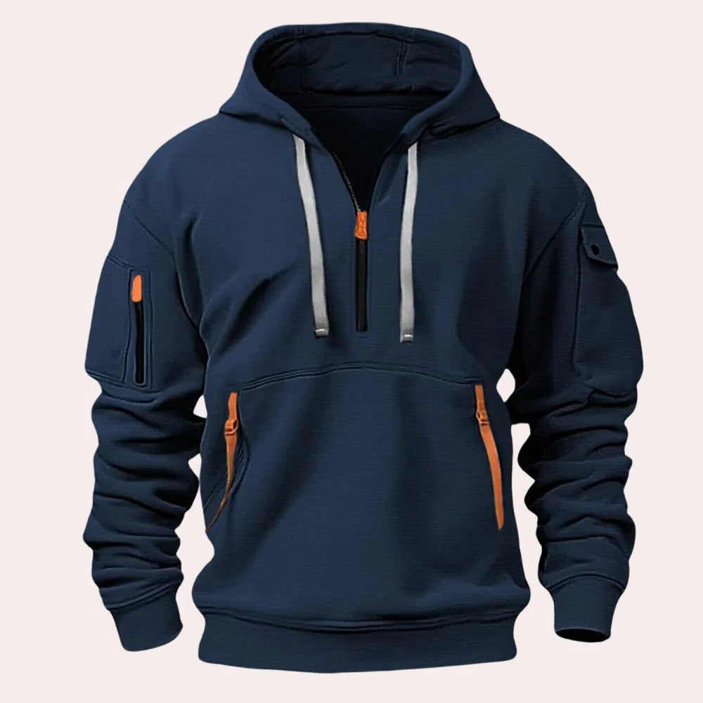 Raxiva-mens hoodie comfort style
