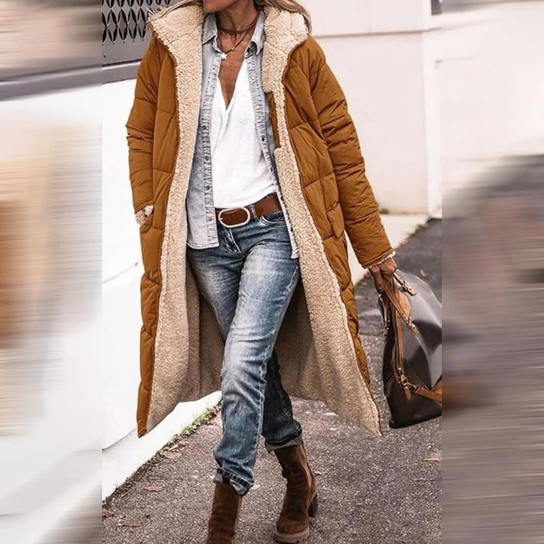 Raxiva-long winter coat women