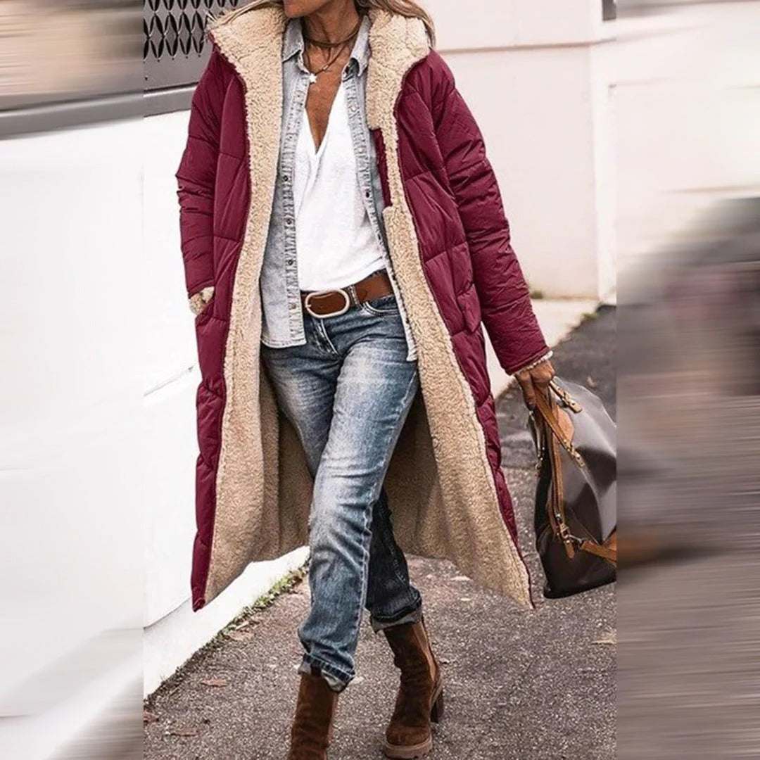 Raxiva-long winter coat women